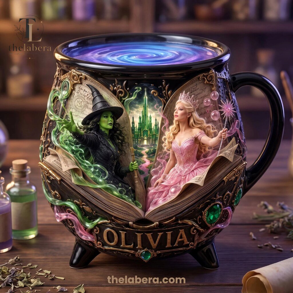 The Labera Olivia Wicked Mug Color Changing Black