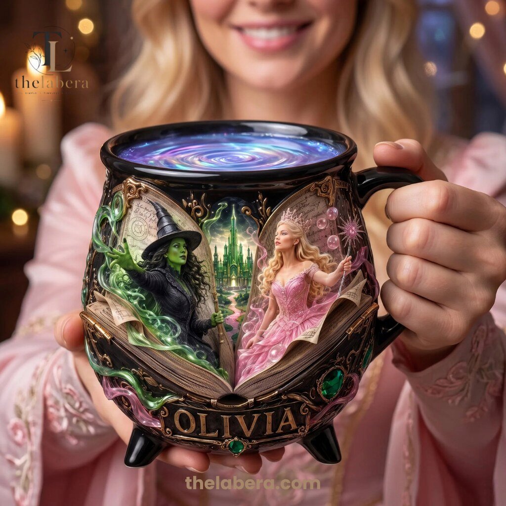 The Labera Olivia Wicked Mug Color Changing Black