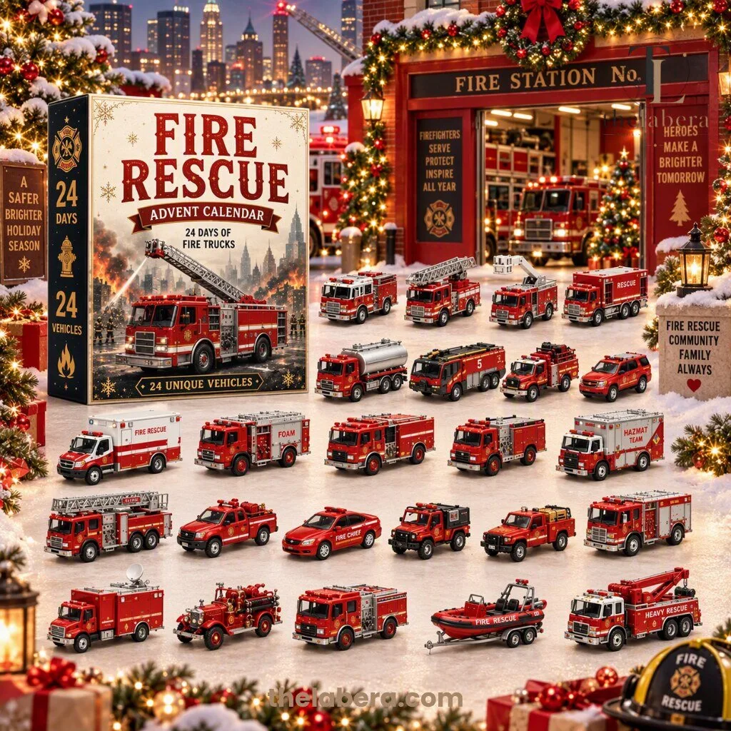 Fire Rescue Advent Calendar 24 Fire Truck Vehicles