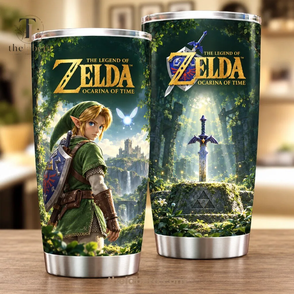 The Labera Green Hero Forest Sword Adventure Tumbler