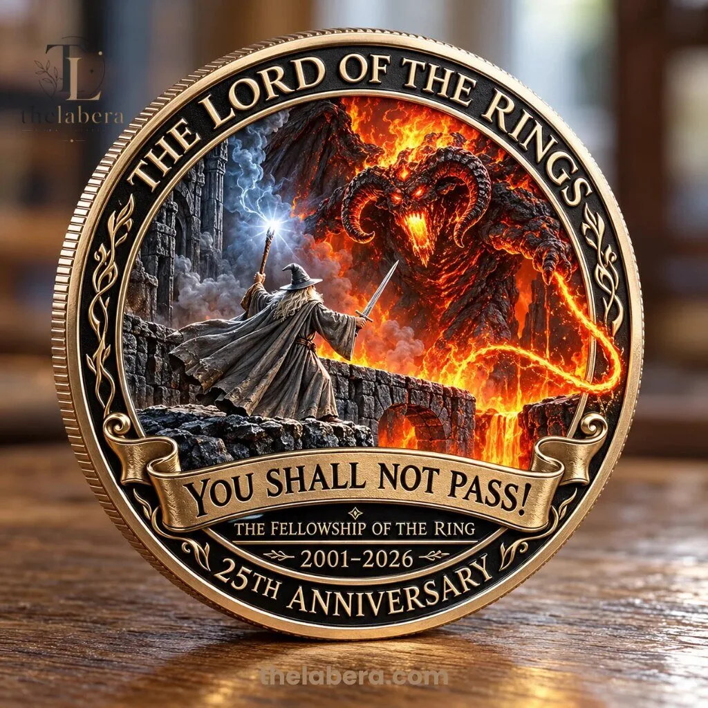 The Labera Lord of the Rings 25th Anniversary Collector Coin