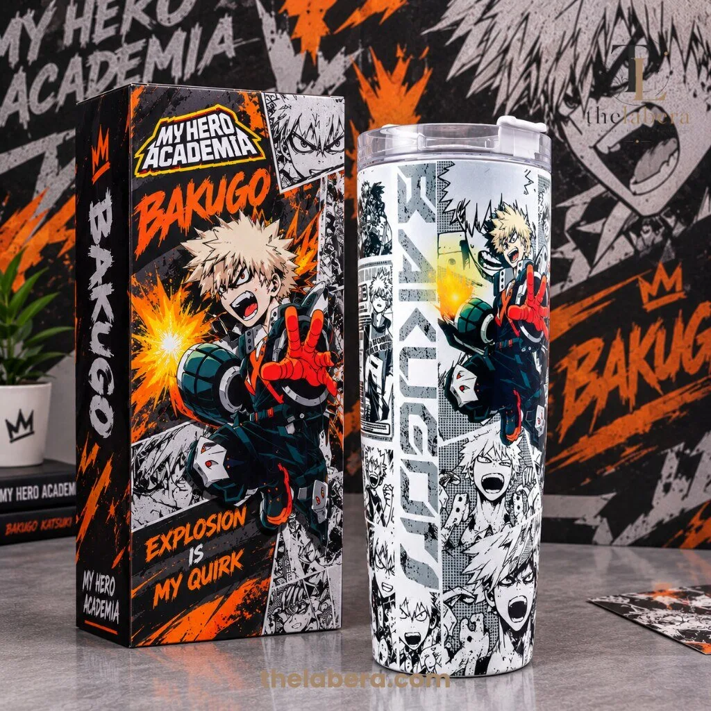 My Hero Academia Bakugo Tumbler 30oz