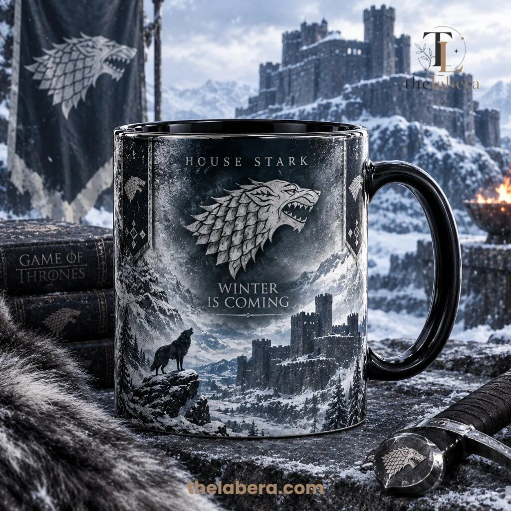 Game of Thrones House Stark Winter Is Coming Mug