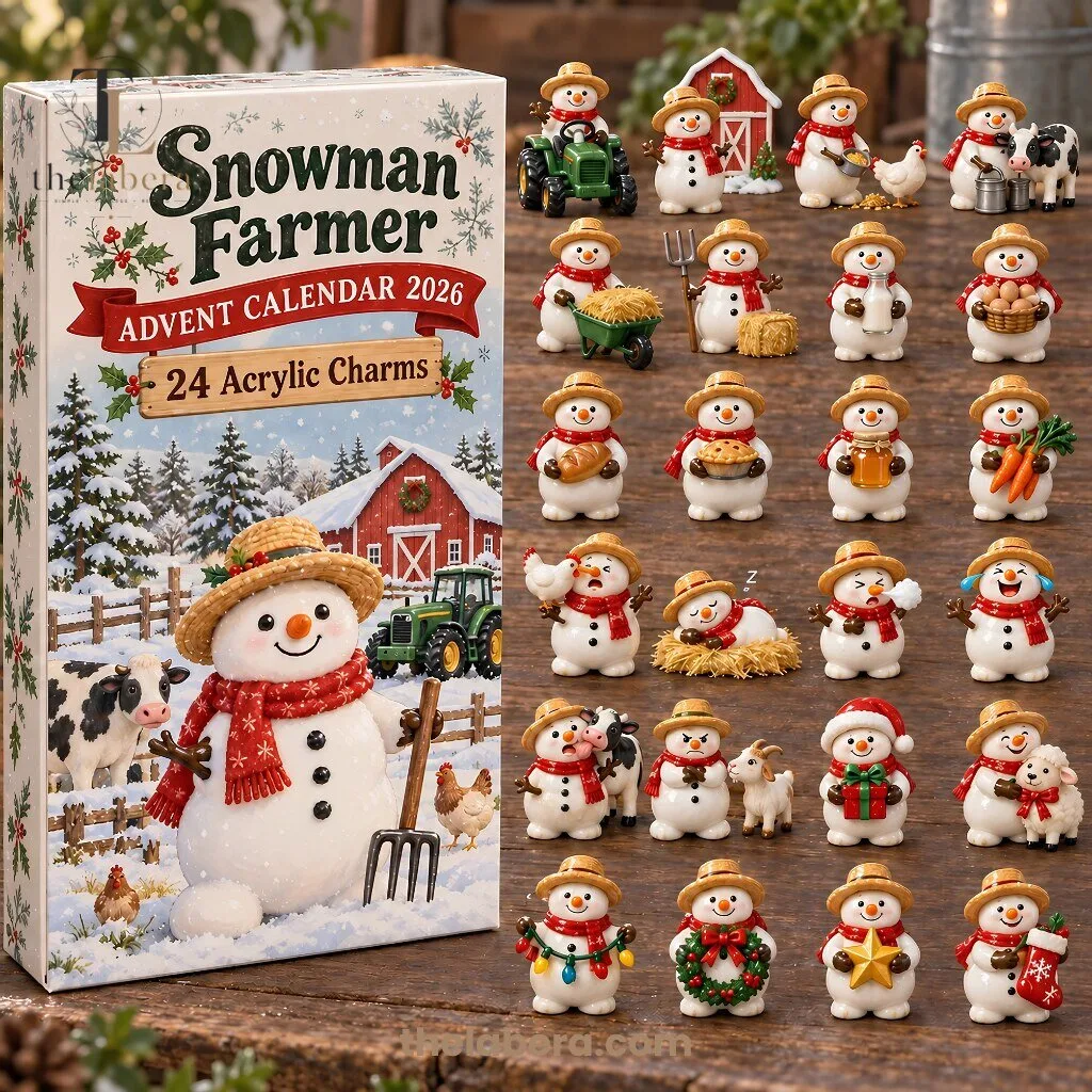 Snowman Farmer Advent Calendar 2026