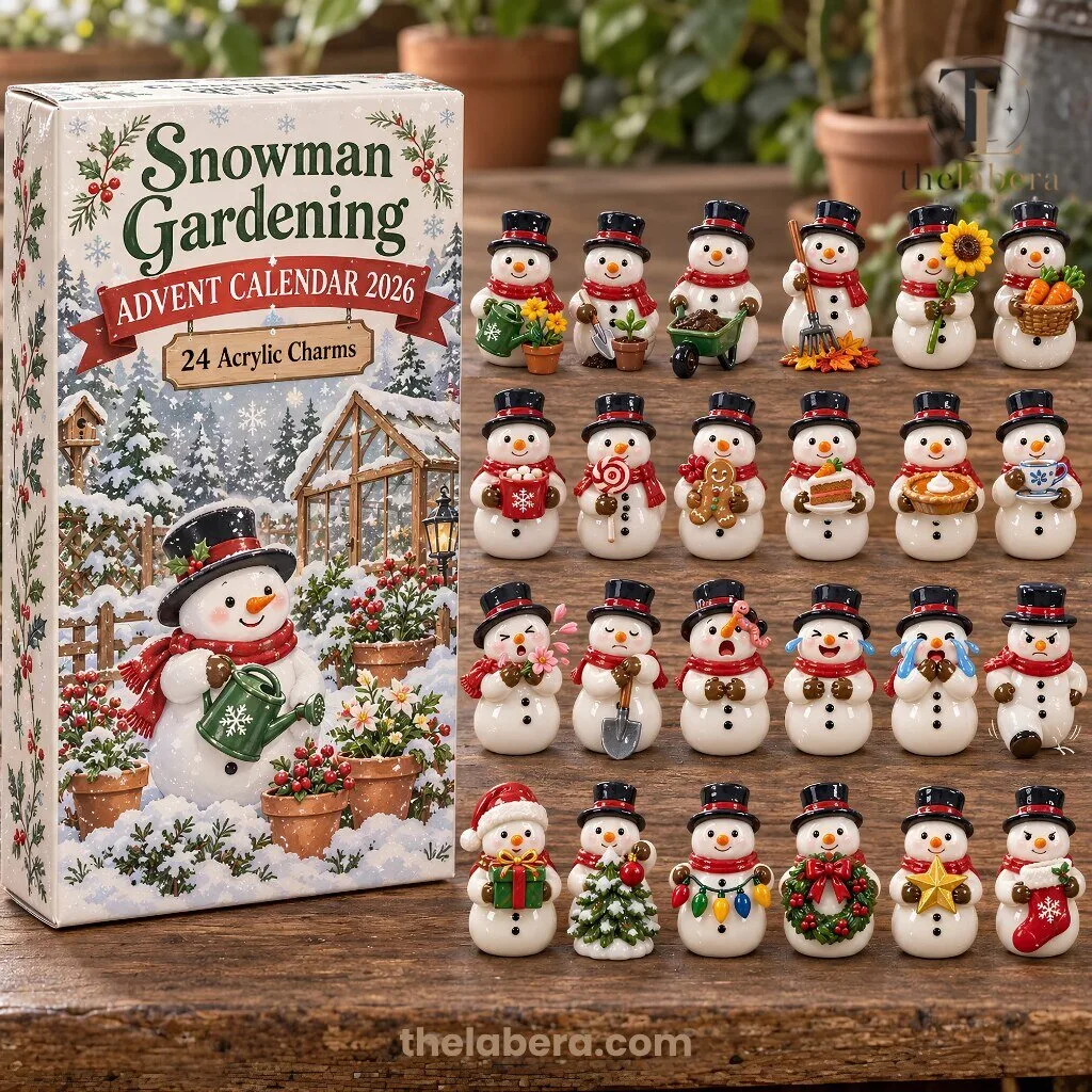 Snowman Gardening Advent Calendar 2026